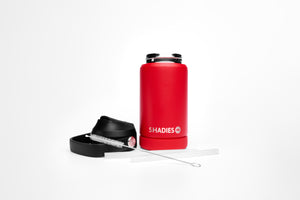 Red Racer Water Bottle | Racer Water Bottle | Shadies