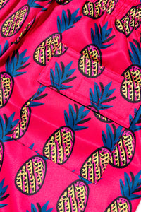 Pineapple Swim Trunks | Pineapple Print Swimwear | Shadies