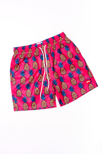 Pineapple Swim Trunks | Pineapple Print Swimwear | Shadies