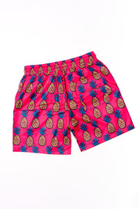 Pineapple Swim Trunks | Pineapple Print Swimwear | Shadies